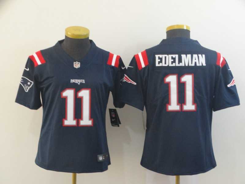 Women Nike Patriots 11 Julian Edelman Navy Color Rush Limited Jersey,We sell and wholesale Women Nike Patriots 11 Julian Edelman Navy Color Rush Limited Jersey on line form chian!